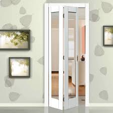 Jb Kind Calypso Tobago White Primed Bifold Door With Clear Safety Glass A Good Looking And Affordable Folding Bifold Interior Doors Bifold Doors Folding Doors