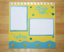 Bath time titles ideas for scrapbook layouts and cards pato al agua (baby's name) au natural 1st bath for bebe a flood of fun baby yourself the bare/bear essentials the bare/bear necessities (streaking, bare bottom) bubbles bubbles everywhere bubble trouble clean as a whistle good clean fun kiss my dirty face (suppose to mean oh my goodness. Baby Bubble Bath Scrapbook Page Baby S First Bath Time Rubber Ducky By Angelbdesigns4 Baby Boy Scrapbook Layouts Baby Scrapbook Pages Boy Scrapbook Layouts