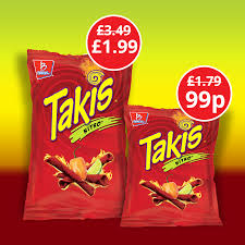 Takis Nitro Habanero & Lime By Barcel 4 Oz (Pack Of 5)