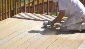 It's usually too much work to sand an entire railing, but you shouldn't omit sanding the handrails. Proper Deck Sanding Technique The Practical House Painting Guide