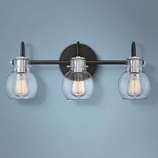 Quoizel Andrews 22 Wide Earth Black 3 Light Bath Light 66h00 Lamps Plus