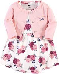 Store documents online and access them from any computer. Amazon Com Hudson Baby Girls Cotton Dress And Cardigan Set Clothing