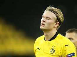 Even though he might have chosen to play for england, erling walked in the steps of his father to become a norwegian international at a young age. Erling Braut Haaland With Champions League Record For New Goal