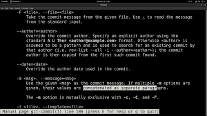 And also note that the commit hash has been changed too. Git Commit Messages With Subject And Body In The Command Line Youtube