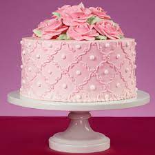 So Sweet Pink Roses Cake Recipe Pink Rose Cake Pink Cake Rose Cake