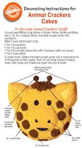 Animal Crackers Pan Giraffe Giraffe Cakes Safari Cakes Giraffe Cupcakes