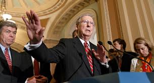 The senate majority leader faced questions about his health on thursday after he was seen at the capitol with deep purple hands. Mcconnell Throws Down The Gauntlet No Scalia Replacement Under Obama Politico