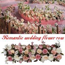 Meiwo artificial flowers, 5pcs artificial lillies with 3 buds, full bloom artificial latex real touch flowers for home decor, wedding, parties, offices, restaurants(white) 4.2 out of 5 stars 1,761 £12.99 £ 12. Buy Orchid Artificial Flower Row Decor For Diy Wedding Iron Arch Platform T Station Xmas Background At Affordable Prices Free Shipping Real Reviews With Photos Joom