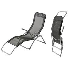 indus transat en texaline siesta noir transat chaise longue transat bain de soleil pliable