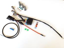 Bikemaster blade type replacement motorcycle fuse. Sealed 3 Circuit Mini Fuse Box Relay Kit Dual Sport Motorcycle Fuse Box Sport Motorcycle