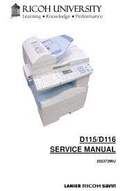 It supports hp pcl xl pcl 6 driver to offer full functions for universal printing. Ricoh Aficio Mp201spf Service Manual Pdf Download Manualslib
