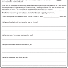 Teach children the history of black history month and find great resources to help integrate it into your class. Black History Month Worksheets Free Printables Education Com