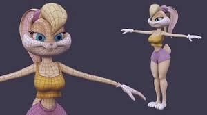 According to kevin sandler in reading the rabbit: 3d Lola Bunny Autodesk Maya 2012 Dafna Sasson Flickr