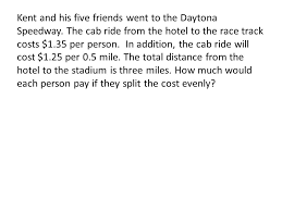 How much does it cost for a cab ride? Unit 3 Assessment Review Multiplying And Dividing Decimals Ppt Download