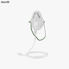 Oxygen mask oxygen masks serve as a medium to transfer stored oxygen gas to the lungs of a patient. Oxygen Mask 3d Model Clothes On Hum3d