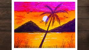 Sunset scenery drawing in pencil for beginners step by step, pencil drawing for beginnersdear friends subscribe for more drawing, also like, comments and sha. Sunset To Draw