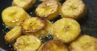 Banane Plantain Recette De Bananes Plantain Frites Ou Sautees Recette Par Chef Simon Plantain Frit Banane Plantain Recettes De Plantain