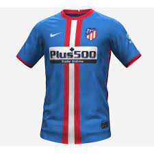 Personalización con nombre y número por sólo dos euros. Camiseta Atletico De Madrid Tercera Equipacion 2021 2022 Lars7 Com