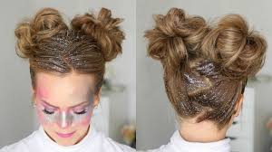 Galaxy Girl Glitter Brotchen Brotchen Galaxy Glitter Haarschnitt Kurz Schonheit Neue Frisuren