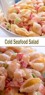 Salade De Fruits De Mer Froide Recipes Recipe Cookrecipes Recipebook Recipede La J Salade De Fruits De Mer Recettes Poissons Et Fruits De Mer Idee Recette