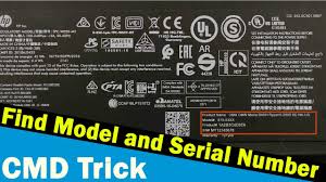 Search for command prompt and then click the top result to open the console. How To Find Laptop Model Number And Serial Number Using Command Prompt Youtube