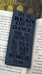 Let Us Read Voltaire Custom Bookmark Personalized Etsy Reading Quotes Library Quotes I Love Books