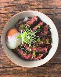 Gyu Don Japanese Beef Rice Bowl Japanese Beef Rice Bowls Recipes Beef