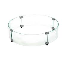 American fire glass is the leader in fire glass, fire pit glass, & fireplace glass. Round Glass Fire Pit Wind Guard 616619