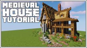 Medieval houses in minecraft come in all shapes and sizes. Minecraft Medieval House Tutorial Youtube