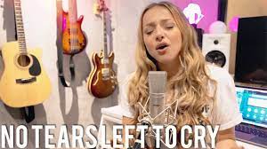 Meghan trainor no emma heesters cover lyrics mp3 duration 3:56 size 9.00 mb / lyrics channel 2. Ariana Grande No Tears Left To Cry Emma Heesters Cover Youtube