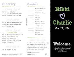 Destination Wedding Welcome Brochure Wedding Welcome Letters Wedding Invitation Kits Destination Wedding Itinerary