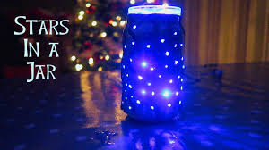 Diy Xmas Night Light Stars In A Jar Youtube