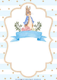 This template is fully layered and fully customizable. Free Printable Watercolor Peter The Rabbit Baby Shower Invitation Templates Free Printable Baby Shower Invitations Templates