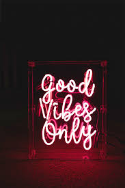 Good Vibes Only Neon Sign Via Www Helloconfettidreams Com Wallpaper Iphone Neon Neon Wallpaper Neon Quotes