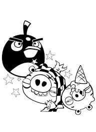 This category features free printable coloring pages for kids with pictures of all your favorite angry birds characters like red bird, yellow bird, blue bird and more! Online Coloring Pages Coloring Page Angry Birds Angry Birds Download Print Coloring Page