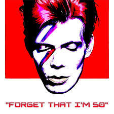 Julian Shah-Tayler's "Forget That I'm 50" Re-imagines "Aladdin Sane" and it  Works!
