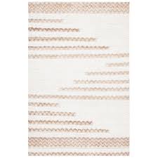 SAFAVIEH Natura Emmit Abstract Area Rug, Ivory/Brown, 10' x 14'
