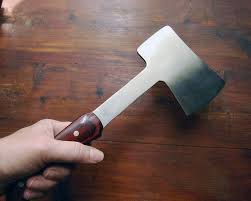 Vintage Buck 106 Kitchen Axe Hatchet Rosewood Handle Wood 1980s Hunters Axe Handle Wood Hatchet Axe