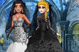 Princess Black Wedding Dress Play The Game For Free On Pacogames