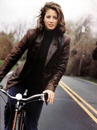Christy Turlington Christy Turlington Bicycle Girl Fashion