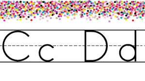 Is an important component in prek and kindergarten classrooms. Confetti Alphabet Line By Positively Pk Teachers Pay Teachers