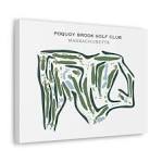 Buy the best printed golf course Poquoy Brook Golf Club ...