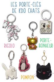 Les Porte Cles Chat De Kdochats Com Porte Cle Boutique Cadeau Chat