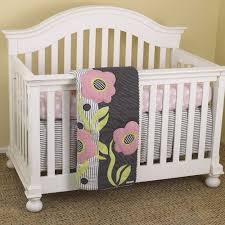 Pink poppies with green accents for the leaves and stem are combined with great prints of polka dots and stripes to the patterns give the bedding movement and interest that will help your little one to interact with the bedding. Amazon Com Cotton Tale Designs Poppy 3 Piece Crib Bedding Set Crib Bedding Sets Baby