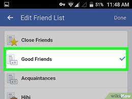 Friends won't see that they are added to lists. How To Edit Your Friends List On The Facebook App On Android