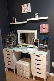52 Cool Bedroom Makeup Desk Design Ideas For You Page 34 Of 52 Ladiesways Com Women Hairstyles Blog Ikea Makeup Vanity Ikea Hacks Makeup Vanity Diy Makeup Vanity