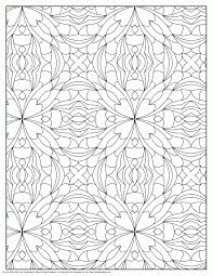 When colored, these will look really pretty. Printable Geometric Coloring Pages Coloring Home