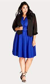 Look sharp and stylish in a pastel blouse with a peter pan collar paired with neutral trousers. Shop Women S Plus Size Plus Size Black Cropped Blazer Jacket