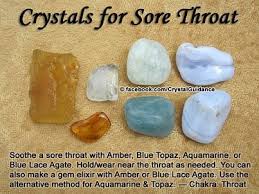 Crystals For Sore Throat I Learned Something New Today Crystals Crystal Healing Stones Gemstone Healing