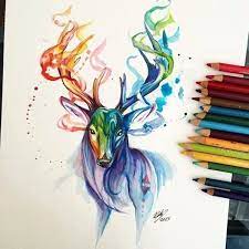 40 Creative And Simple Color Pencil Drawings Ideas Colorful Drawings Watercolor Pencil Art Drawings Pencil art drawings sketches creative inspiration. watercolor pencil art